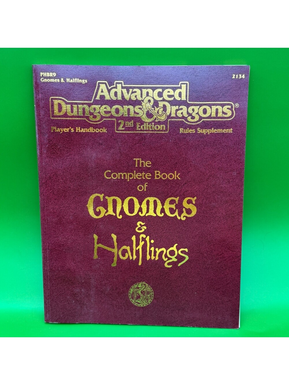 AD&D 2nd Edition The Gnomes & Halflings Handbook AD&D Dungeons and Dragons 2134